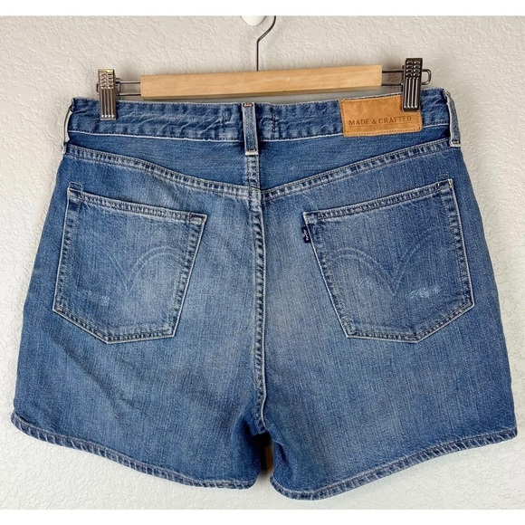 Levi's Made & Crafted Distressed Beau Shorts - Picture 2 of 8
